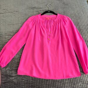 Lilly Pulitzer Elsa Silk Blouse